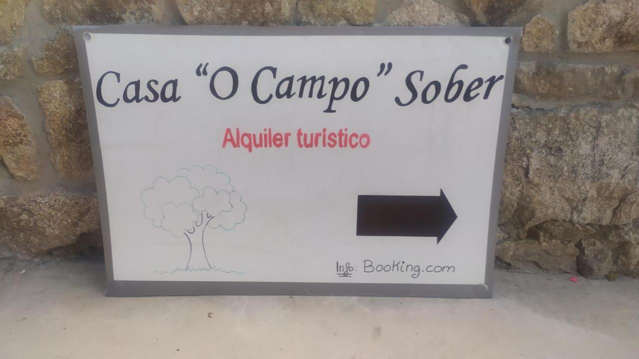 Casa "O Campo" Vendégház Sober Kültér fotó